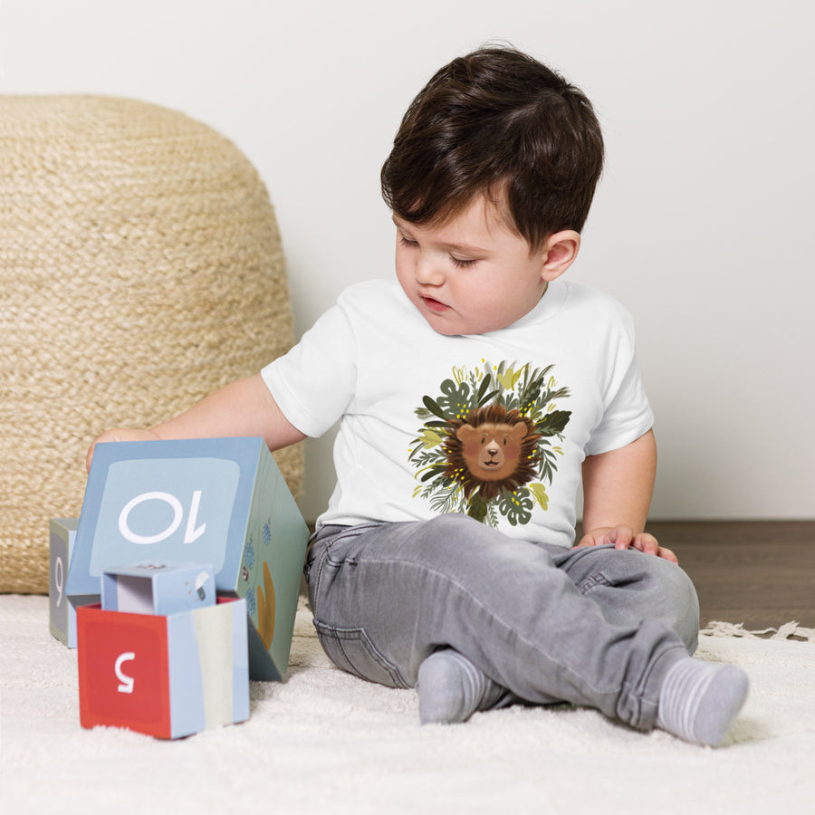 Toddler Short Sleeve Tee: Rory the Lion